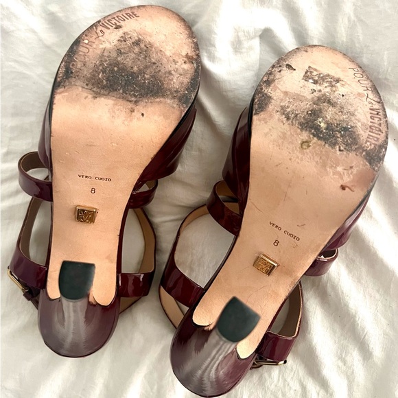 👑✅PRICE FIRM✅ Beautiful Pour La Victoure Patent Heels - Picture 12 of 16